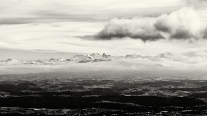 Berner Oberland, schwebend