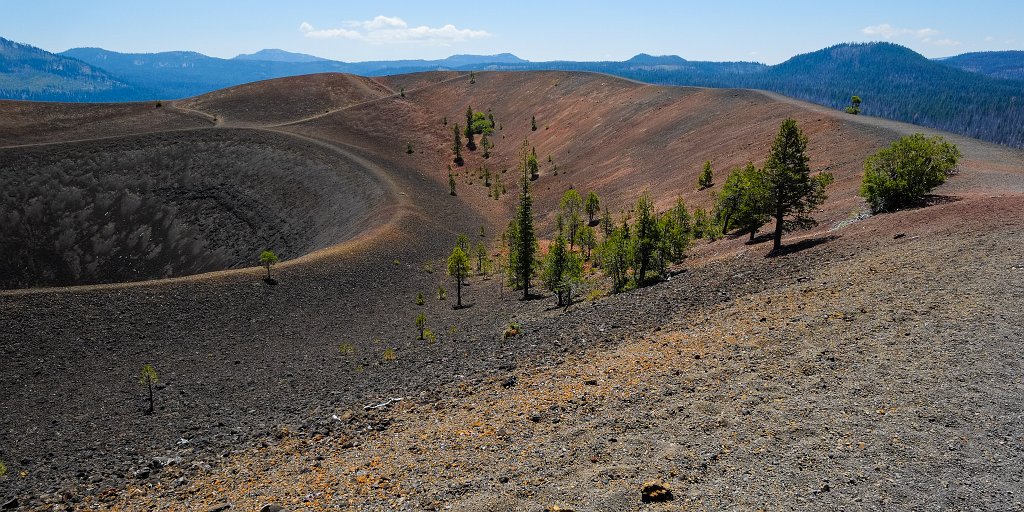 Lassen Volcanic NP, Cinder Cone - click to continue