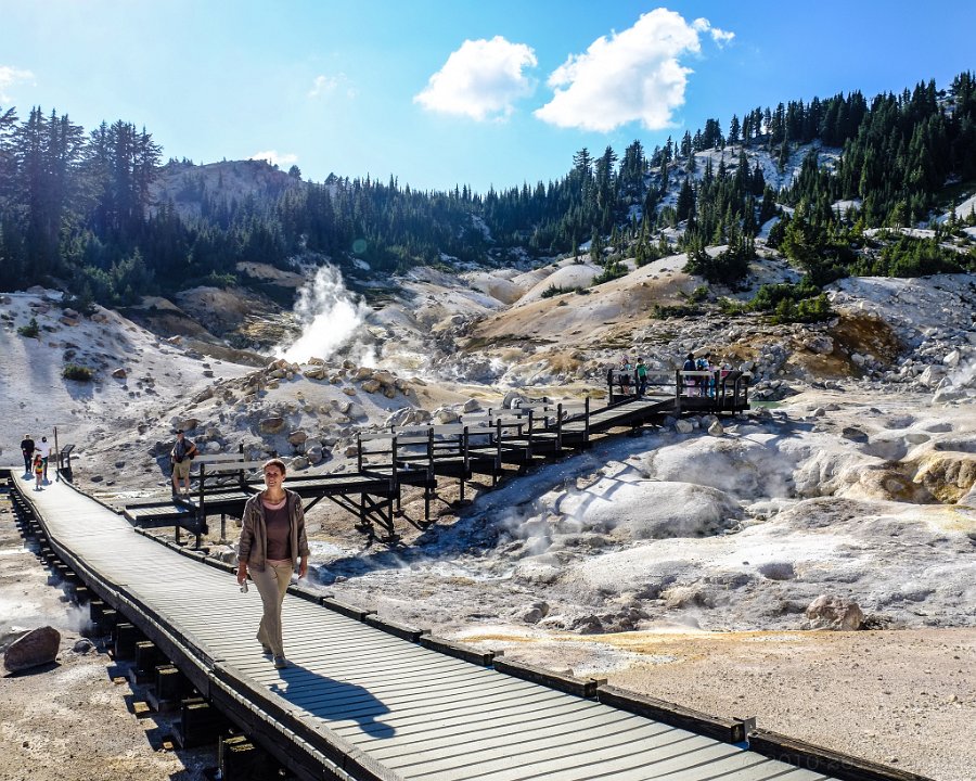 Lassen Volcanic NP, Bumpass Hell - click to continue