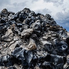Newberry Crater, Obsidian Lava Bed