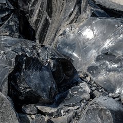 Newberry Crater, Obsidian Lava Bed